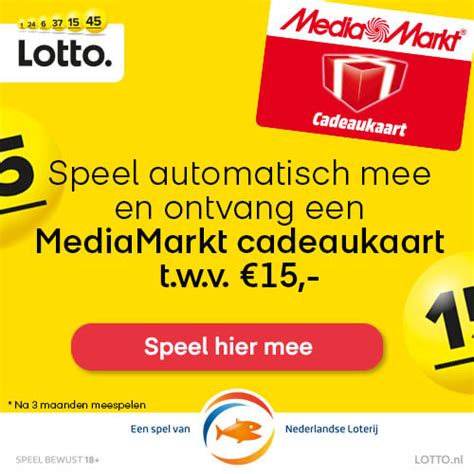 Lotto trekking zaterdag .
